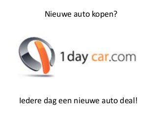 Nieuwe auto kopen?




Iedere dag een nieuwe auto deal!
 