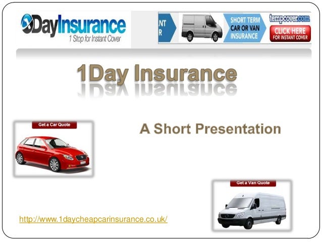 one day van insurance uk