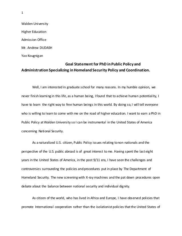 Public admin essay