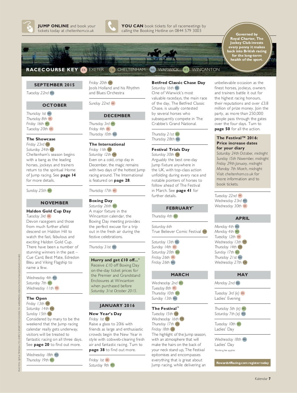 The Jockey Club Kalendar Magazine (September '15)