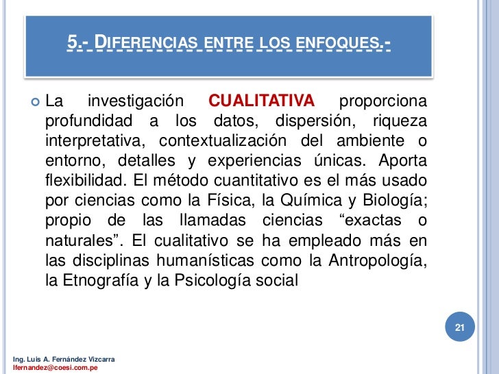 Cual Es La Diferencia Entre Cuantitativo Y Cualitativo Esta Diferencia