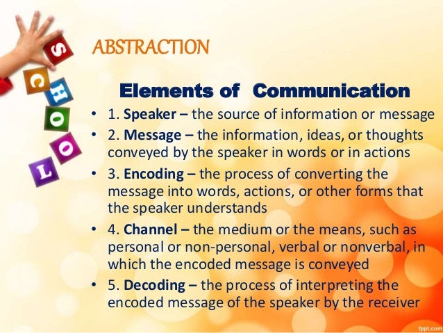 Elements Of Oral Communication Pdf