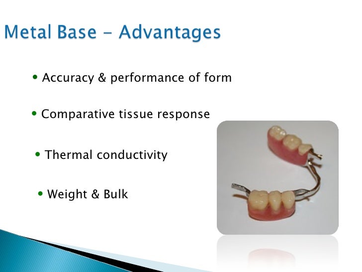 denture base considerations