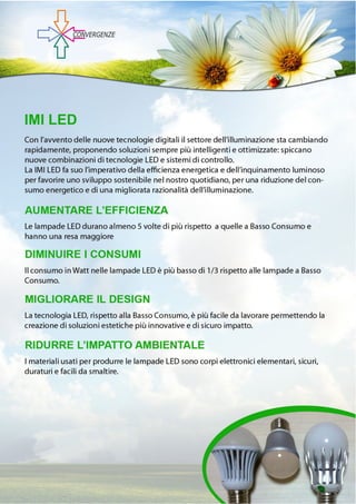 Depliant LED - Convergenze
