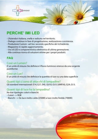 Depliant LED - Convergenze