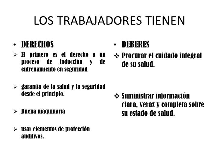 Reto 9 Et Derechos Y Deberes De Los Trabajadores