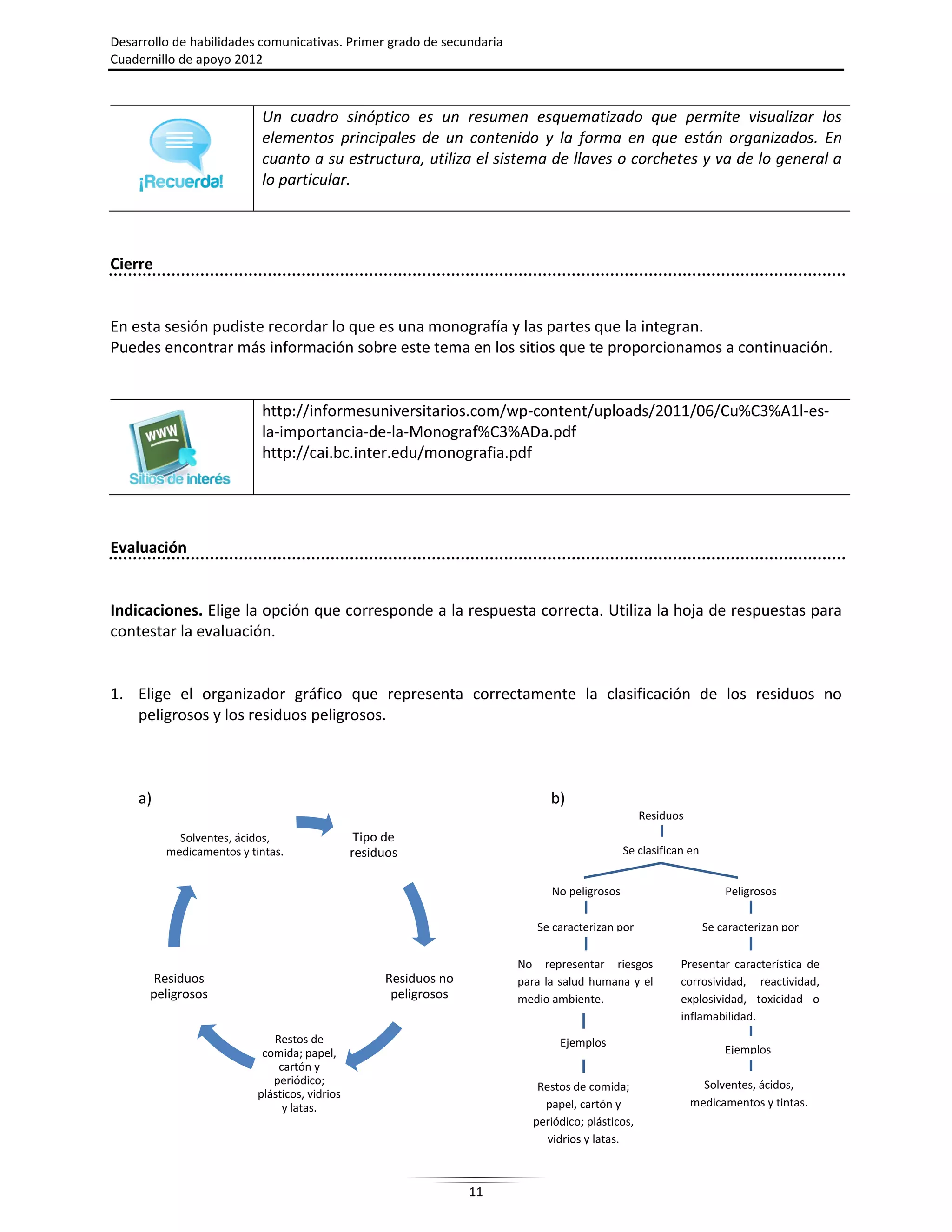 1 desarrollo de-habilidades-comunicativas-cuadernillo-de-apoyo-2012 | PDF