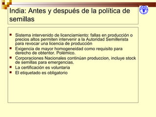 Desarrollo de sector semillerista con pequeñas empresas, Por Wilson Hugo - FAO