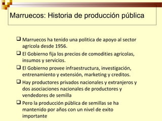 Desarrollo de sector semillerista con pequeñas empresas, Por Wilson Hugo - FAO