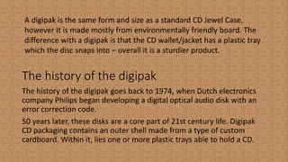 A2 Media Studies Digipak Analysis | PPTX