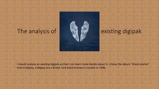 A2 Media Studies Digipak Analysis | PPTX