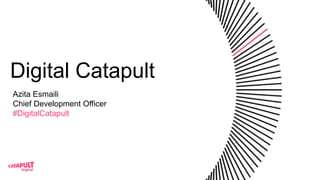 Digital Catapult
Azita Esmaili
Chief Development Officer
#DigitalCatapult
 