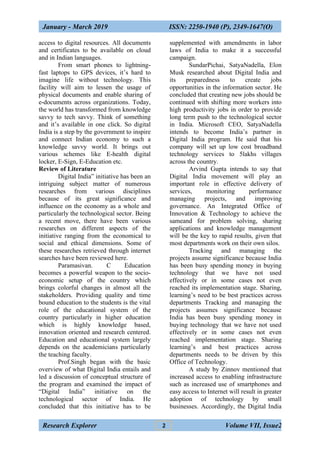 1 digital india implications in education sector | PDF