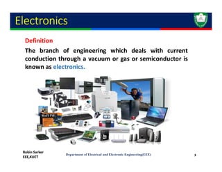 Comprehensive Introduction to Electronics and Semiconductor Devices | PDF