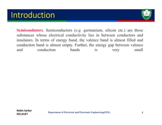 Comprehensive Introduction to Electronics and Semiconductor Devices | PDF