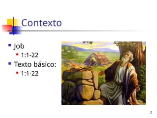 El sufrimiento humano y la fe en Dios: Estudio del libro de Job | PPTX