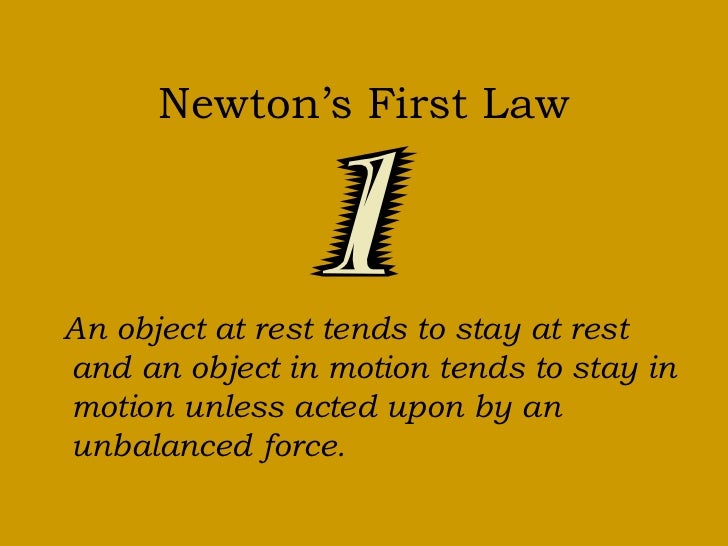 newton s 3 laws of motion