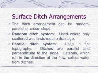 Parallel Ditch System 1_Drainage_Design.ppt
