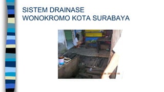 SISTEM DRAINASE
WONOKROMO KOTA SURABAYA
 