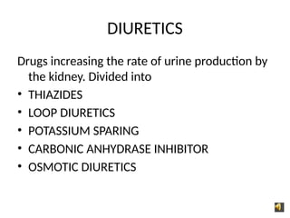 1 DRUGS ACTING ON THE URINARY SYSTEM Dr Chinedu-1.pptx