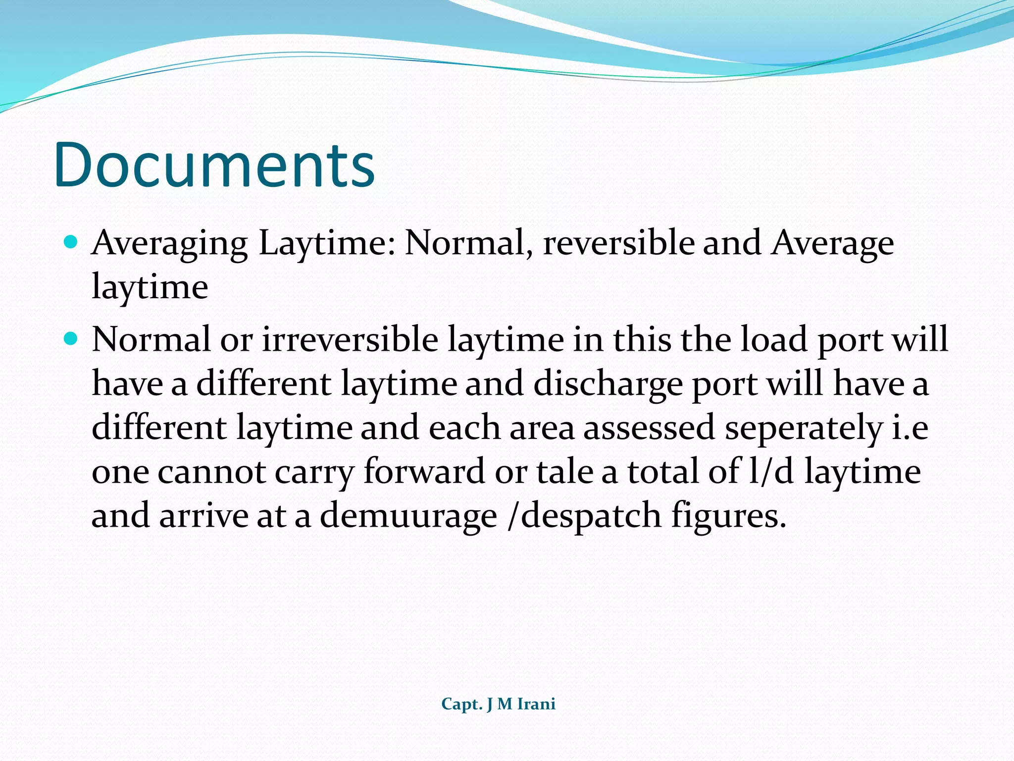 1 dry cargo chartering | PPTX