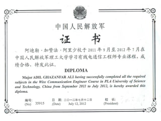 diploma wire