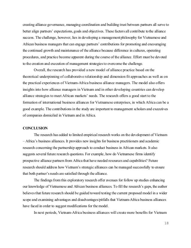 Strategic alliance in international business image