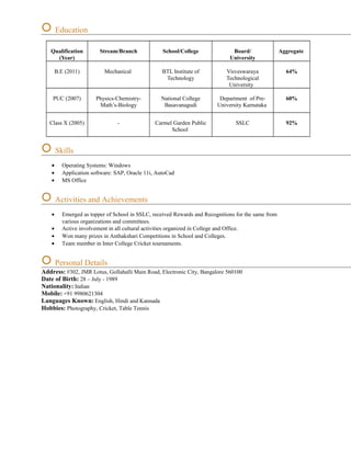 Vinod Kumar CV | DOC