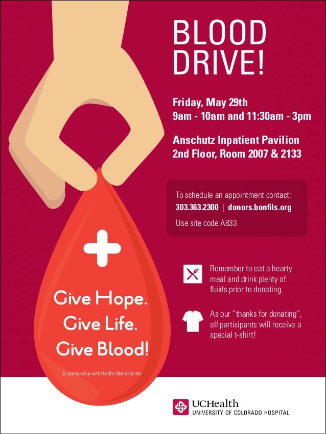 15cuch 010 uchealth bonfils blood drive 5 29 15 blood drive flyers
