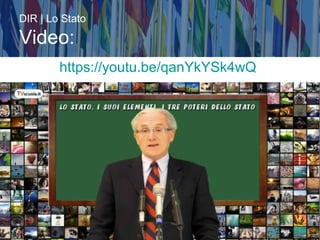 10/09/15 proff bucciarelli | ferrarese 13
DIR | Lo Stato
Video:
https://youtu.be/qanYkYSk4wQ
 