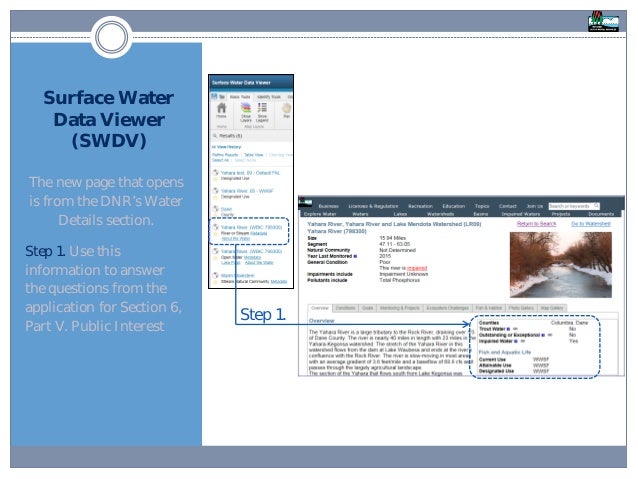 Dnr Surface Water Viewer Swdvinstructionsdamgrants
