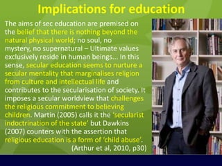 Secular Inner Course Religion and Secularism | PPTX
