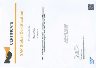 Certificate_SAP