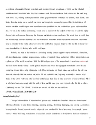 ALPHA AND CHURCH ASSIMILATION Action Research | DOCX
