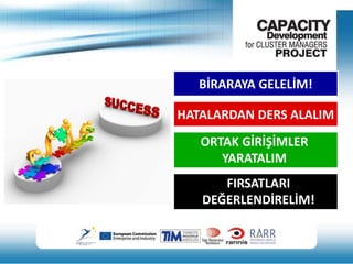 BİRARAYA GELELİM!

HATALARDAN DERS ALALIM
ORTAK GİRİŞİMLER
YARATALIM
FIRSATLARI
DEĞERLENDİRELİM!

 