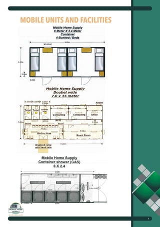 MOBILE UNITS AND FACILITIES
6
 