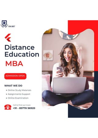 MBA distance education | One Year Degree