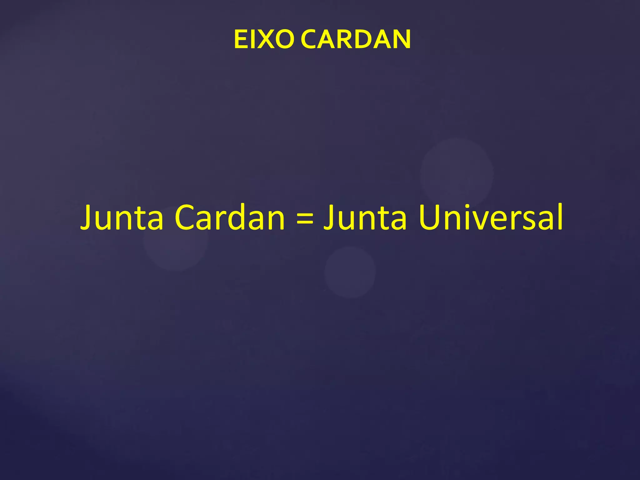 Eixo Cardan | PDF