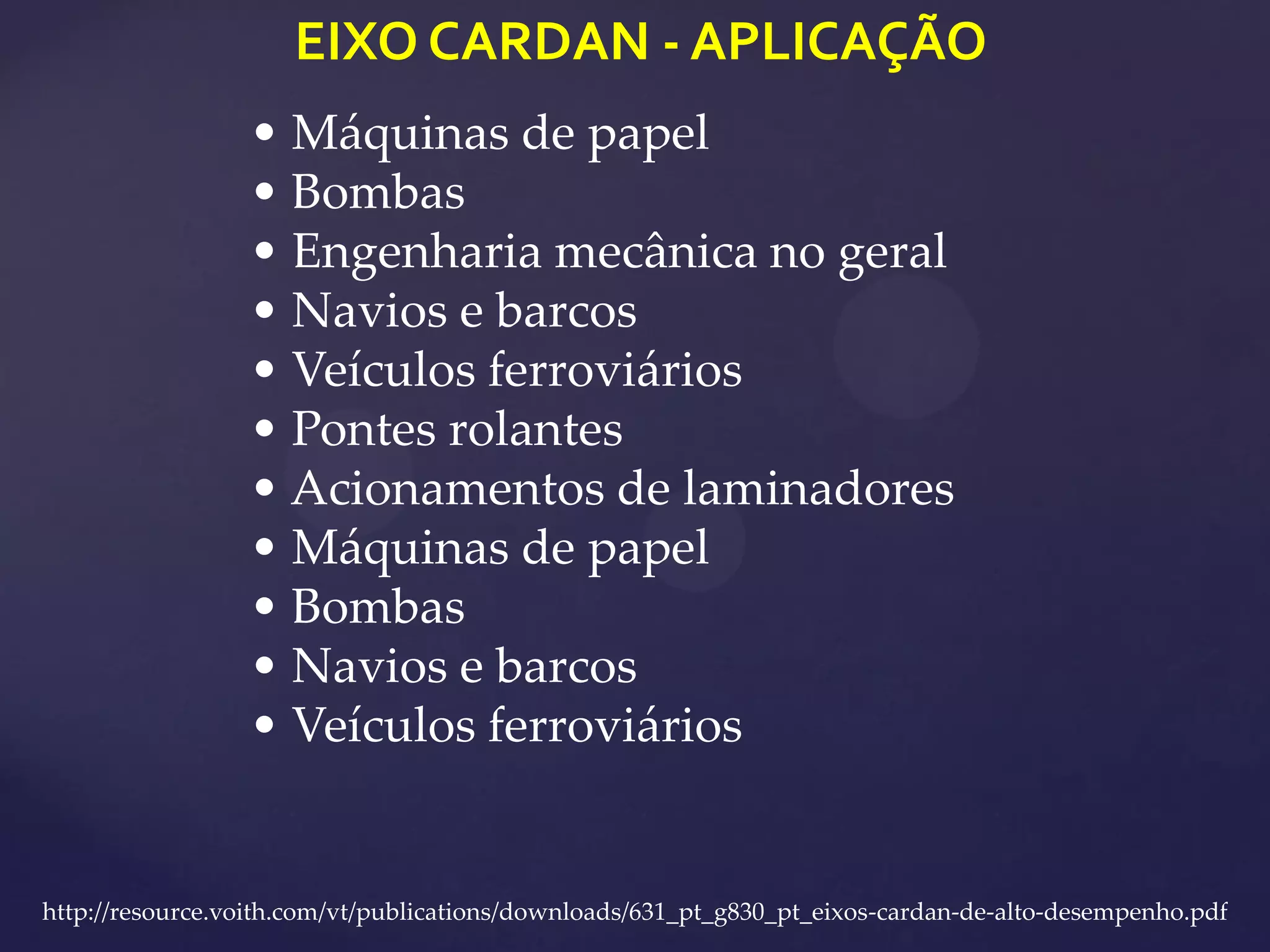 Eixo Cardan | PDF