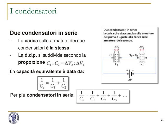 carica e scarica di un condensatore zanichelli