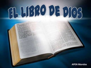 El Libro de Dios APEN Morelos 