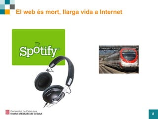 8
El web és mort, llarga vida a Internet
 