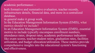 1EMIS PPT ADDIS ABABA CITY ADMINISTRATION EDUCATION, AND TRAINING BOLE ...