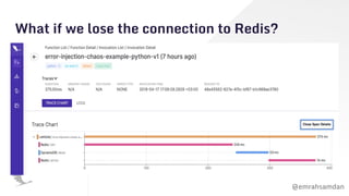 @emrahsamdan
What if we lose the connection to Redis?
 