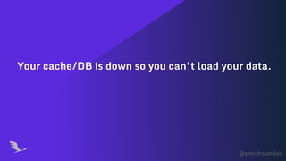 @emrahsamdan
Your cache/DB is down so you can’t load your data.
 