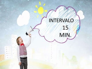 INTERVALO
15
MIN.
 