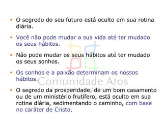 PRESSÃOII Cor. 12:9Muitos pedem poder, mas Deus responde enviando pressão.