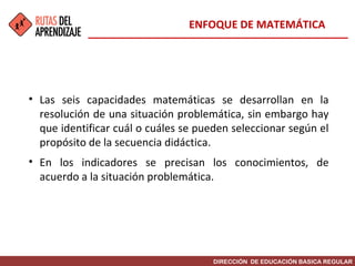 Enfoque de la matematica | PPT