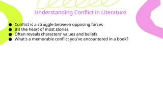 analyzing literary texts exploring values, structure, and conflict | PPTX