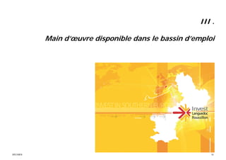 III .

           Main d’œuvre disponible dans le bassin d’emploi




SPECIMEN                                                 16
 